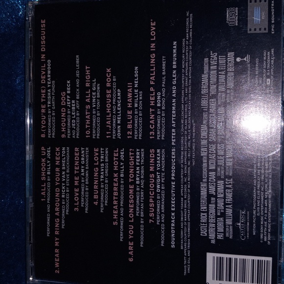 Nicolas Cage "Honeymoon in Vegas" the original motion picture soundtrack CD - Picture 2 of 7